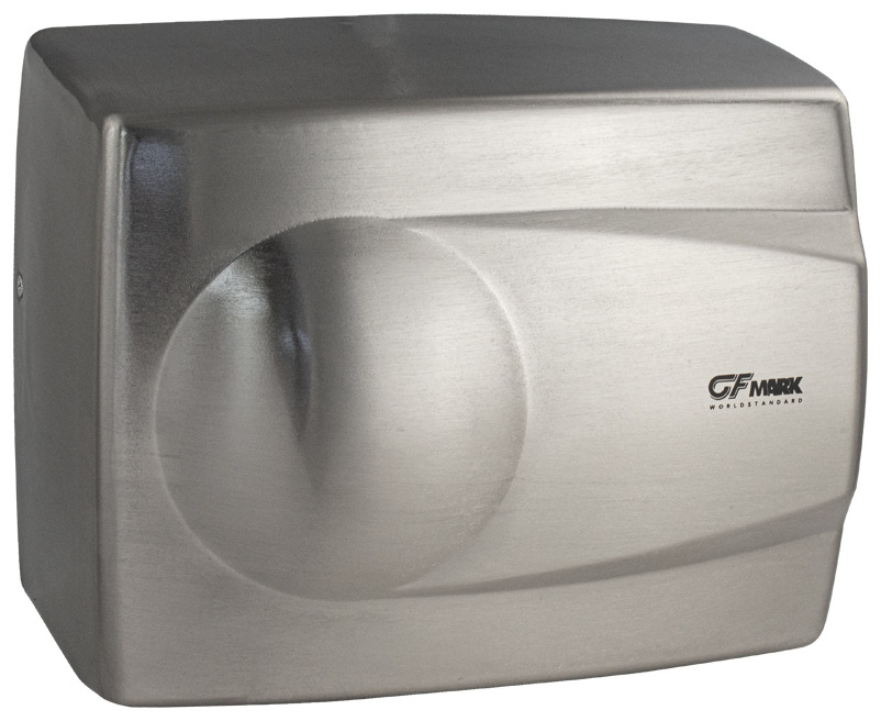 Сушилка для рук GFmark 6910 антивандальная, скоростная, из нержавеющей стали (1500 Ватт)
