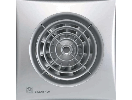 Вытяжной вентилятор Soler&Palau Silent-100 CZ Silver 03-0103-105 - фото 3