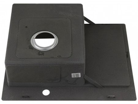 Кухонная мойка Fabia Profi 63503LG 63x50 левая, графит, врезная (с раздвижной корзиной и сифоном) - фото 5