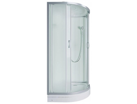 Душевая кабина Erlit ER 3509PF-C3-RUS 90x90 с низким поддоном, матовым стеклом (с гидромассажем) - фото 5