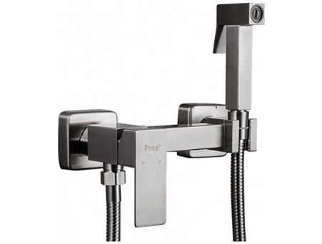 Гигиенический душ со смесителем Frap F7504-5 из нержавеющей стали