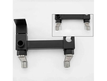 Гигиенический душ со смесителем Frap F7504-6 черный матовый - фото 9