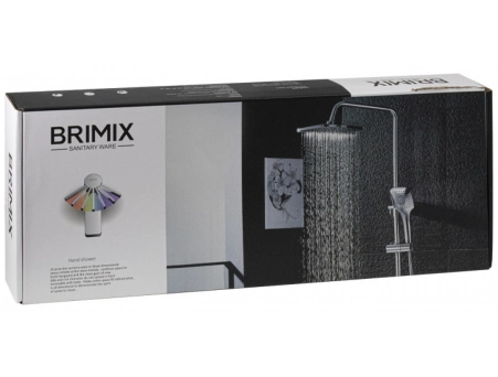 Душевая стойка со смесителем Brimix 3086 бронза - фото 7