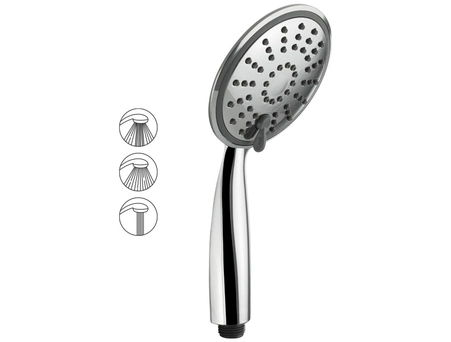 Душевая лейка GFmark 6033 хромированная (3 режима) - фото 4