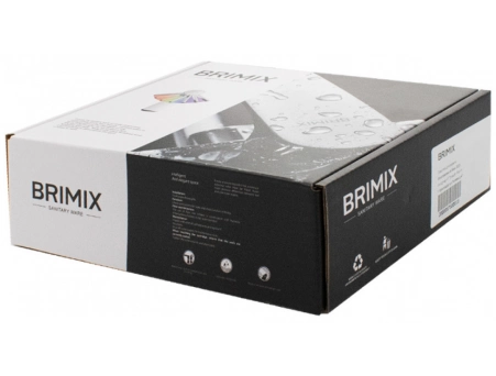 Смеситель для раковины Brimix 115 хром/белый со стразами - фото 5