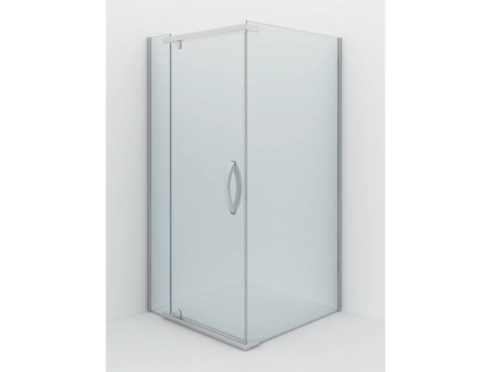 Душевой уголок Alex Baitler AB214-100 100x100 с хромированным профилем, прозрачным стеклом - фото 13