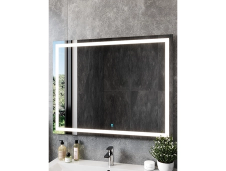 Зеркало Aura мебель Андрея 90x80 (LED) сенсорное - фото 2