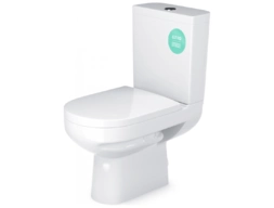 Унитаз-компакт Gesso W 103 Home De Luxe прямой, дюропласт, без микролифта