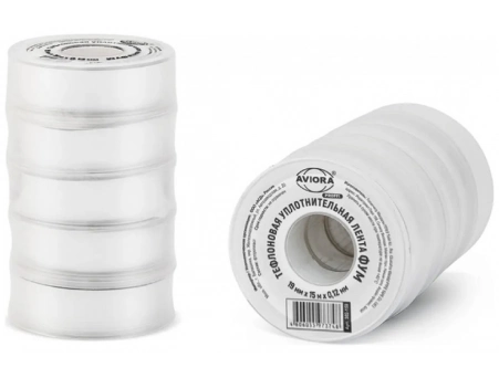 Фумлента Aviora Proffi 19 мм x 0,12 мм x 15 м тефлоновая 302-159